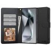 Tech-protect Wallet Galaxy S25+ Plus fekete tok-5906302322282 5 kép