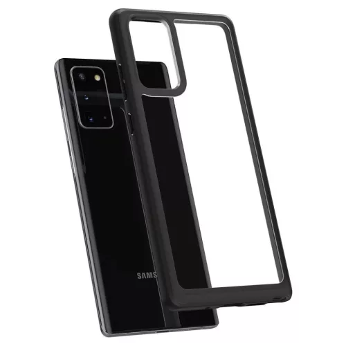 Spigen hybrid tok Samsung Note 20 matt fekete színben-8809710754126 6 kép