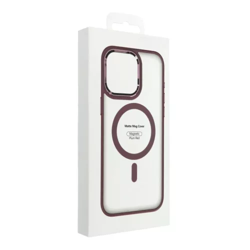 MATTE MAG COVER tok MagSafe kompatibilis SAMSUNG S25 ULTRA szilva piro-5903396338236 3 kép