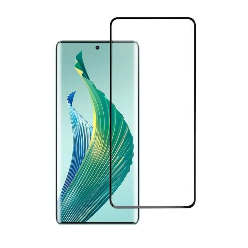 Edzett Üveg Blue Star - Honor Magic 5 Lite - fekete üvegfólia-5903396204449 1 kép
