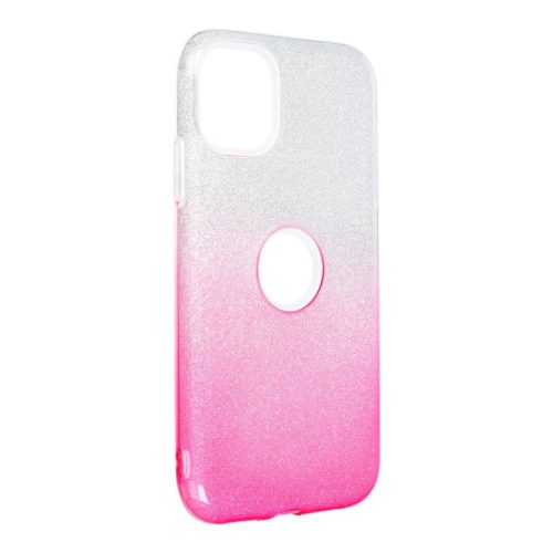 SHINING tok iPhone 11 átlátszó rózsaszín tok-5903396024610 1 kép