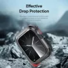 DUX DUCIS tok TAMO Apple Watch 10 46 mm átlátszó fekete tok-6971824160123 2 kép