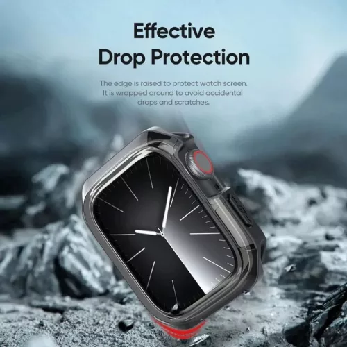 DUX DUCIS tok TAMO Apple Watch 10 46 mm átlátszó fekete tok-6971824160123 2 kép