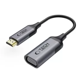   Tech-protect Ultraboost Adapter Hdmi To Vga Full Hd 60hz Fekete