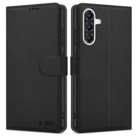  Samsung Galaxy A56 5G Matte Black Tech-protect Wallet tok