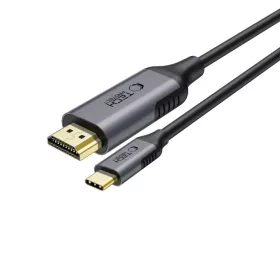   Tech-protect Ultraboost Kábel Type-C - HDMI 2.0 4K 60Hz 180cm Fekete