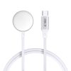 Tech-Protect Mc02 Ultraboost Mágneses Töltő Type-C Kábel 100cm Apple Watch Fehér