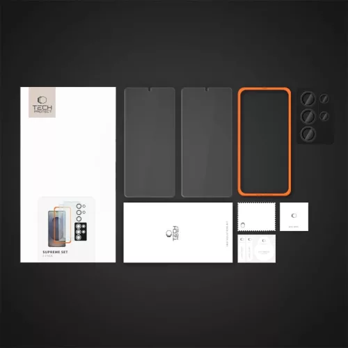 Tech-protect Supreme Készlet 3-pack Galaxy S25 Ultra Tiszta üvegfól-5906302322343 6 kép