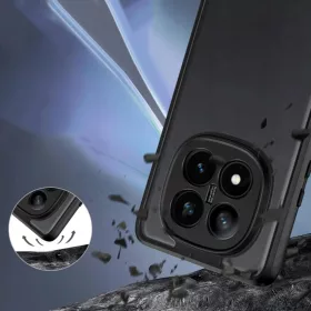 Tech-protect Magmat Xiaomi Redmi Note 14 Pro+ Plus 5G Matte Fekete tok-5906302361618 2 kép