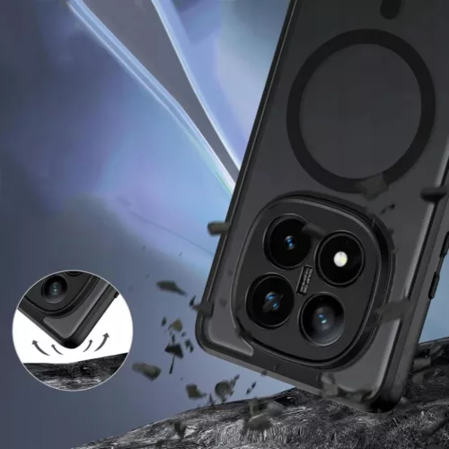 Tech-protect Magmat Magsafe Xiaomi Redmi Note 14 Pro+ Plus 5G Matte Bl-5906302361625 2 kép