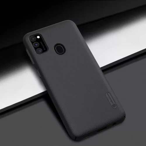 Samsung M31 fekete tok Nillkin Super Frosted Shield-6902048197244 5 kép