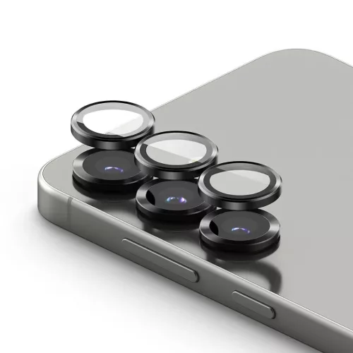Ringke Camera Frame Protector 2-pack Galaxy S25+ Plus Fekete üvegfól-8800274968875 3 kép