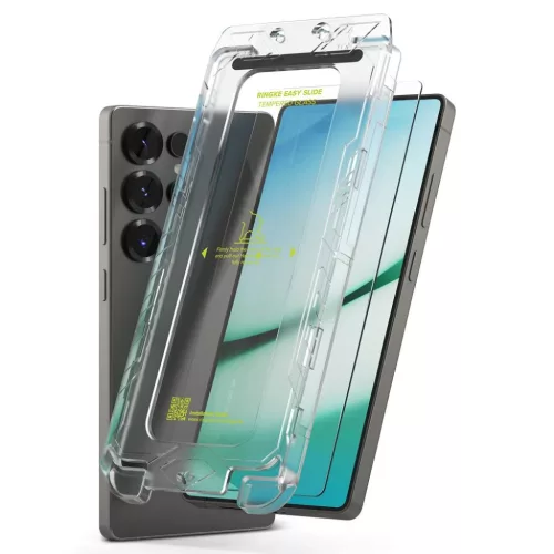 Edzett üveg Ringke Easy Slide 2-csomag Galaxy S25 Ultra Átlátszó �-8800274969469 2 kép