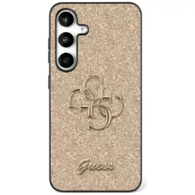   GUESS tok Samsung Galaxy S25-hez GUHCS25SHG4SGD (Rögzített Csillogó Nagy 4G) arany