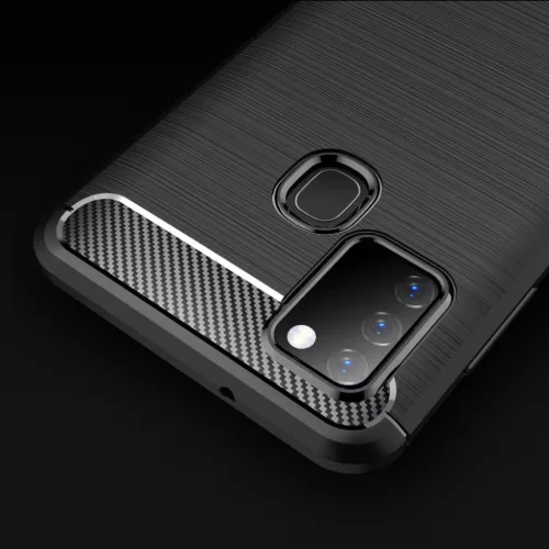 Tech-Protect carbon mintájú TPU tok Samsung M31 fekete-0795787712900 5 kép
