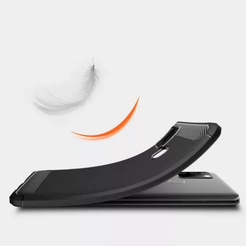 Tech-Protect carbon mintájú TPU tok Samsung M31 fekete-0795787712900 6 kép