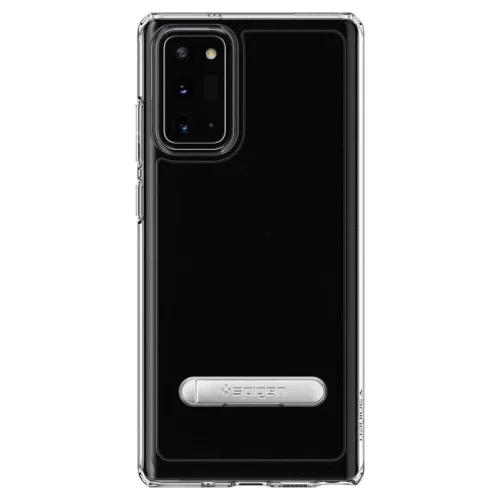 Spigen hybrid S tok Samsung Note 20 kihajtható támasszal crystal cle-8809710754133 9 kép