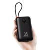 VEGER powerbank 30000 mAh beépített kábelekkel Type C / Lightning P-6977525750137 2 kép