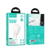 HOCO fali töltő Type C PD QC 30W N62 fehér-6942007648745 5 kép