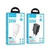 HOCO fali töltő USB A + Type C PD QC3.0 3A 20W N61 fehér-6942007648684 7 kép