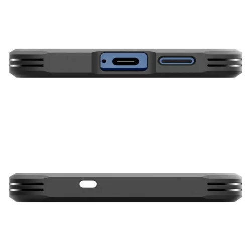  Galaxy S25 Fekete Spigen Tough Armor Magsafe tok-8809971238397 5 kép