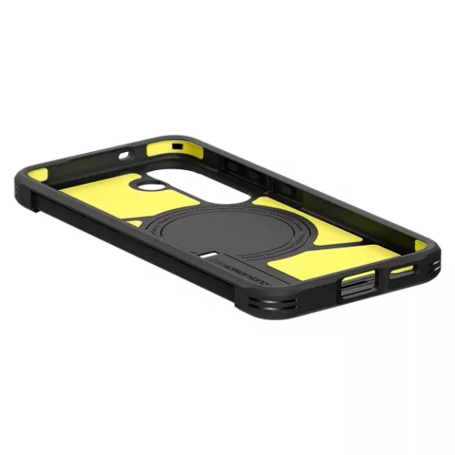  Galaxy S25 Fekete Spigen Tough Armor Magsafe tok-8809971238397 6 kép