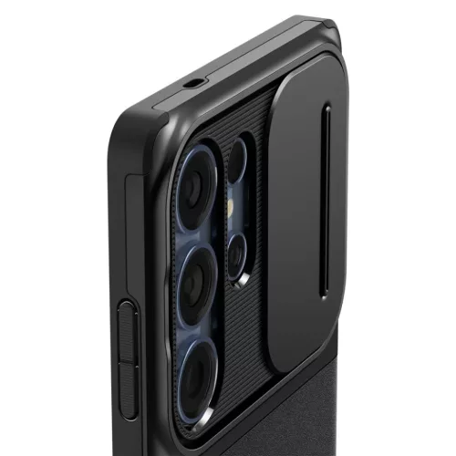  Galaxy S25 Ultra Fekete Spigen Optik Armor tok-8809971238007 8 kép