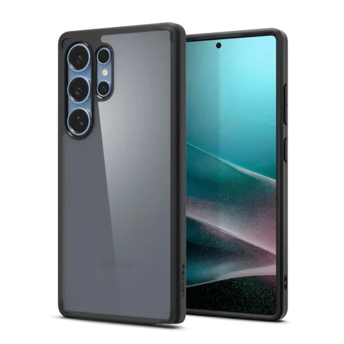  Samsung Galaxy S25 Ultra Spigen Ultra Hybrid Fagy Fekete tok-8809971237932 2 kép