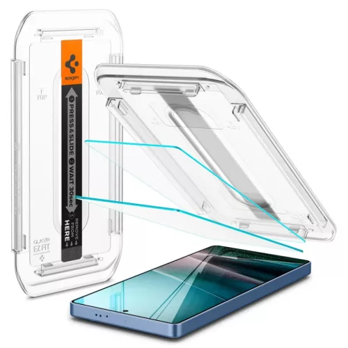 Spigen Glas.tr "ez Fit" Hd 2-pack Samsung Galaxy S25 Ultra átlátszó-8809971239134 2 kép