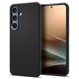  Galaxy S25 Matt Fekete Spigen Liquid Air tok-8809971238311 1 kép