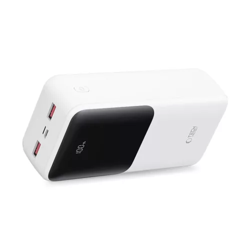 Tech-Protect Pb03 Power Bank 30000mah 22.5w Fehér-5906302380534 2 kép