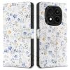 Tech-protect Wallet Xiaomi Redmi Note 14 Pro 5G / Pro+ Plus 5G / Poco X7 5G Tavaszi Virágok tok