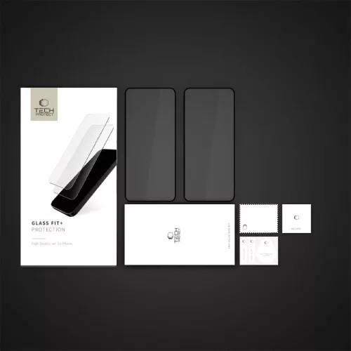Edzett Üveg Tech-protect Glass Fit+ 2-csomag Xiaomi Redmi Note 14 4G -5906302361281 5 kép