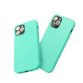 ROAR színes zselé tok XIAOMI Redmi Note 14 5G-hez menta színű tok-5903396364020 2 kép