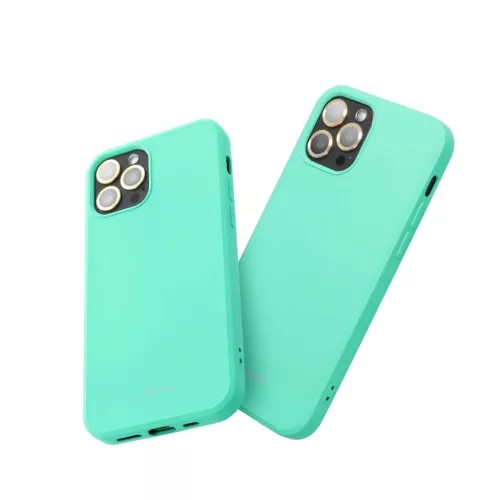 ROAR színes zselé tok XIAOMI Redmi Note 14 5G-hez menta színű tok-5903396364020 2 kép