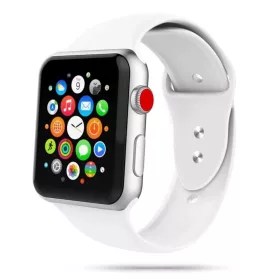   Apple Watch 4/5/6/7/8/SE/Ultra (42/44/45/49mm) Tech-Protect Iconband szíj fehér