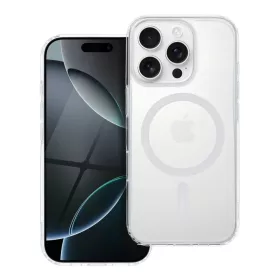    SAMSUNG Galaxy S25 Ultra fehér Drop Glue színes gyűrűs Mag tok, MagSafe-kompatibilis