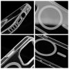 Drop Glue Színes Gyűrűs MagSafe Tok iPhone 15-höz szürke-5903396360848 2 kép