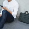 UNIQ Cavalier laptop sleeve táska 15'' zöld-8886463663554 4 kép