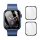 DUX DUCIS kijelzővédő PMMA kerettel Apple Watch 10 42 mm fekete üv-6971824160628 10 kép