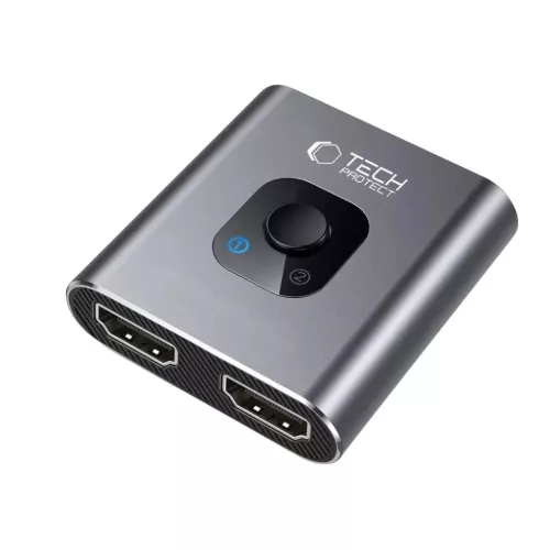 Tech-protect Hb07 Hub Adapter 2in1 Hdmi 4k 60hz Űrszürke-5906302360949 3 kép