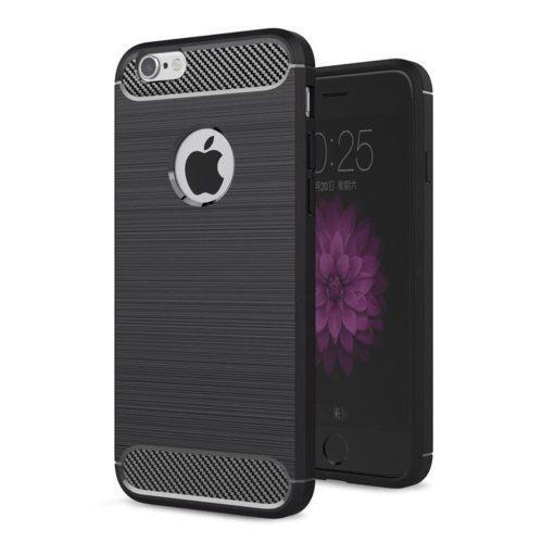 CARBON tok iPhone 5/5S/SE fekete tok-5901737414205 8 kép