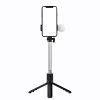 Selfie stick WH1YXS teleszkópos tripod 1m kerek lámpával és telefo-5907769360596 2 kép