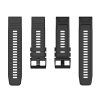 Garmin Fenix 3/5X/6X/7X Pro Szilikon Szíj - Fekete-5907769361029 2 kép