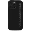  iPhone 16 Fekete KARL LAGERFELD tok 3D Gumírozott Hosszúkás Csill�-3666339357009 3 kép