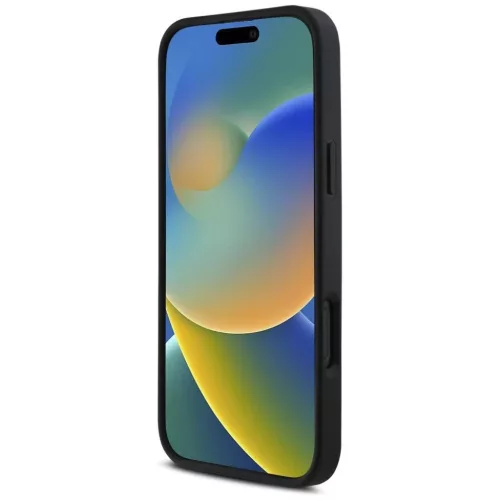  iPhone 16 Fekete KARL LAGERFELD tok 3D Gumírozott Hosszúkás Csill�-3666339357009 5 kép