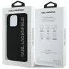  iPhone 16 Fekete KARL LAGERFELD tok 3D Gumírozott Hosszúkás Csill�-3666339357009 8 kép