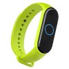 Szilikon Xiaomi Mi Band 5 szíj zöld