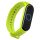 Szilikon Xiaomi Mi Band 5 szíj zöld