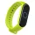 Szilikon Xiaomi Mi Band 5 szíj zöld